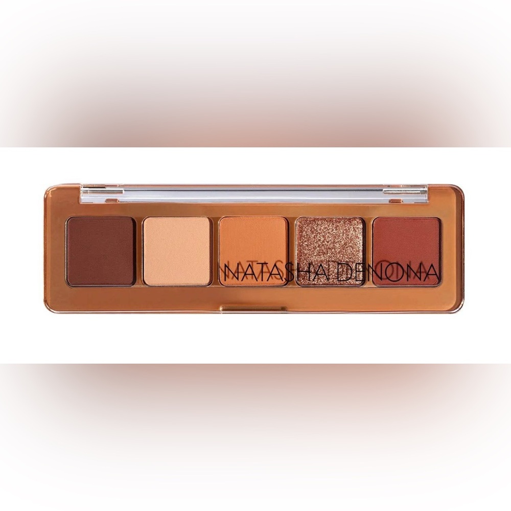 Natasha Denona Mini Bronze Eyeshadow Palette - Cream, Orange, Gold